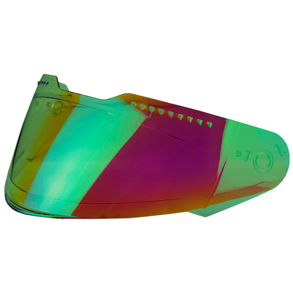 Visor INDUMA 7100/Iridium Verde RV/Base Transparente