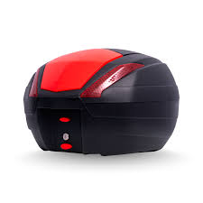 Maleta TOM CAT 34L/negro mate-rojo