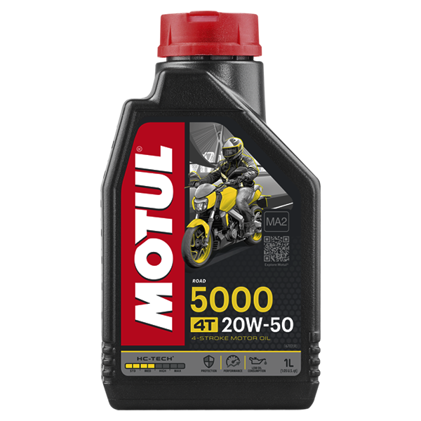Aceite MOTUL 5000 20W50 4T