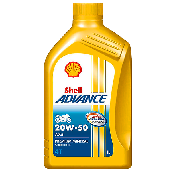 Aceite SHELL Advance Ax5 20W50