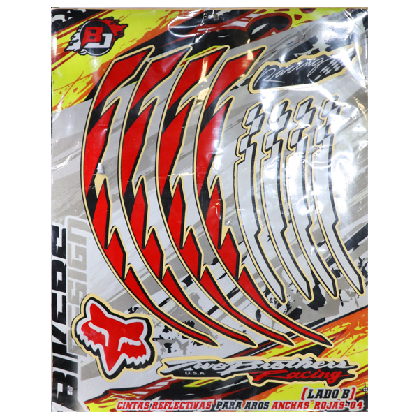 GE TO - STICKER GRANDE REFLECTIVO AROS