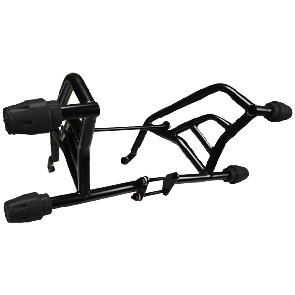 SLIDER 2 TOPES HONDA/CB 160F/NEGRO-NEGRO