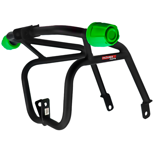 SLIDER BAJAJ/BOXER/HULK 1/NEGRO-VERDE FLOUR