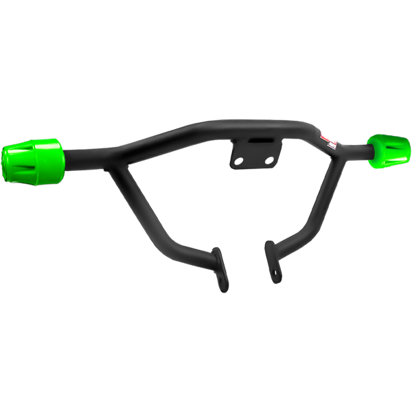 SLIDER HONDA/CB 125F/NEGRO-VERDE FLOUR