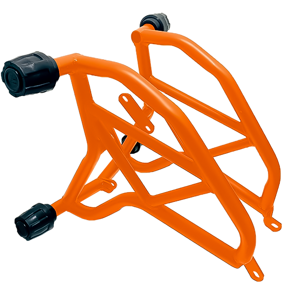 SLIDER 2 TOPES KTM 250/DUKE M4/NARANJA-NEGRO