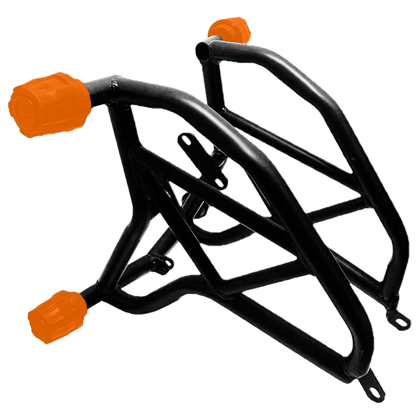 SLIDER 2 TOPES KTM 250/DUKE M4/NEGRO-NARANJA