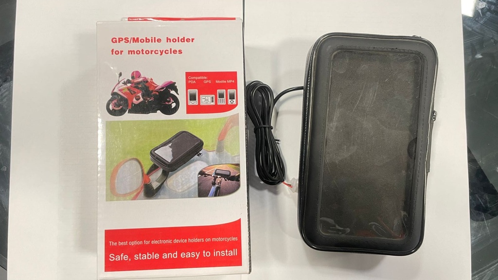 SOPORTE DE CELULAR CON ESTUCHE PARA MOTOCICLETA R1