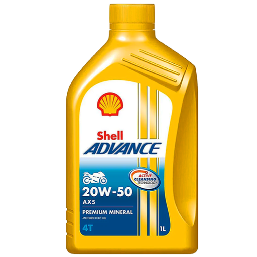 [RF847] Aceite SHELL Advance Ax5 20W50