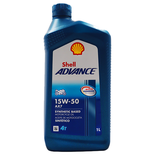 [RF848] Aceite SHELL Advance Ax7 15W50