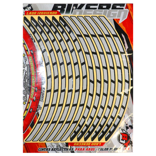 [RF882] GE TO - STICKER MEDIANO REFLECTIVO AROS