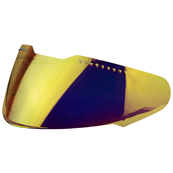 Visor INDUMA 7100/Iridium Dorado RV/Base Transparente