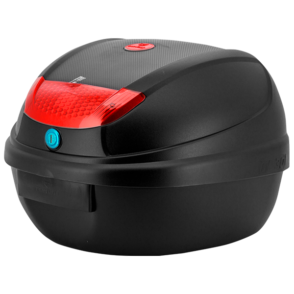 Maleta TOM CAT 30L/negro mate-rojo