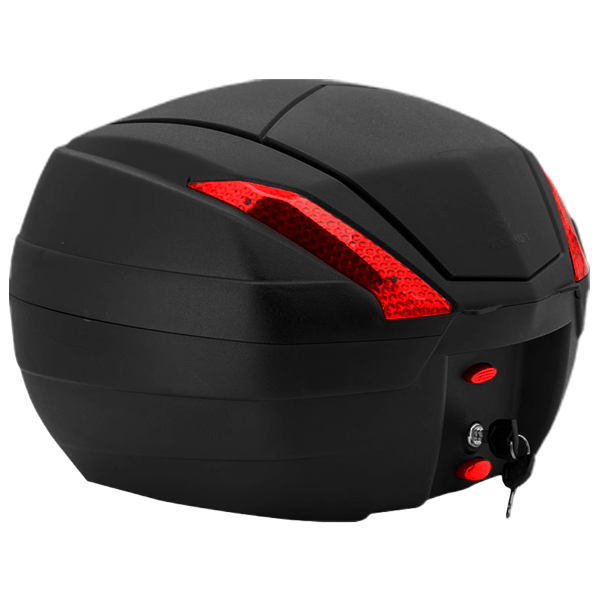 Maleta TOM CAT 34L/negro mate-rojo