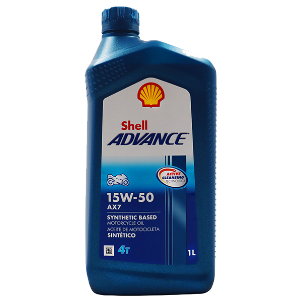 Aceite SHELL Advance Ax7 15W50
