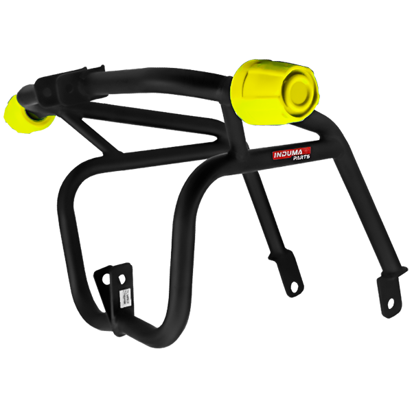 SLIDER BAJAJ/BOXER/HULK 1/NEGRO-AMARILLO FLOUR