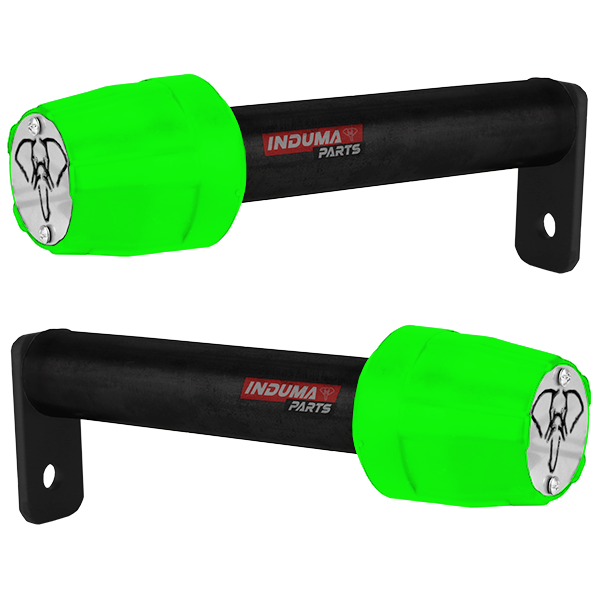 SLIDER UNIVERSAL/LUJO/NEGRO-VERDE FLOUR/12CM