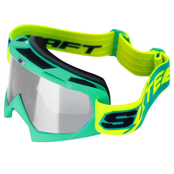 Gafas Cross SHAFT_IR SL/amarillo neón
