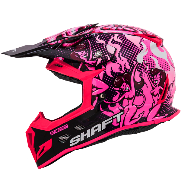 Casco Cross SHAFT MX33/GODHEAD