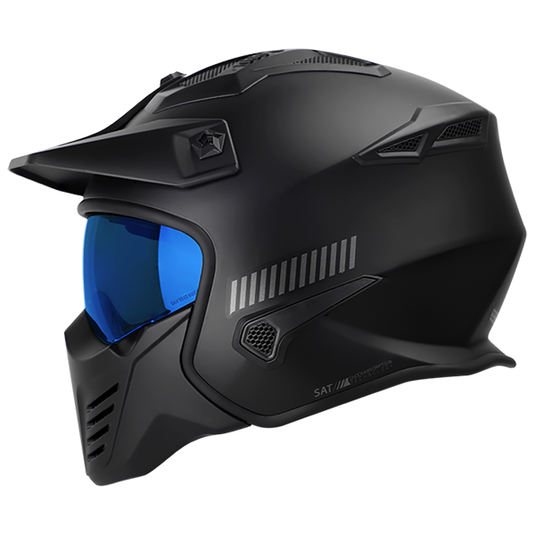 Casco Abierto SHAFT 225_IR AZ/SOLID