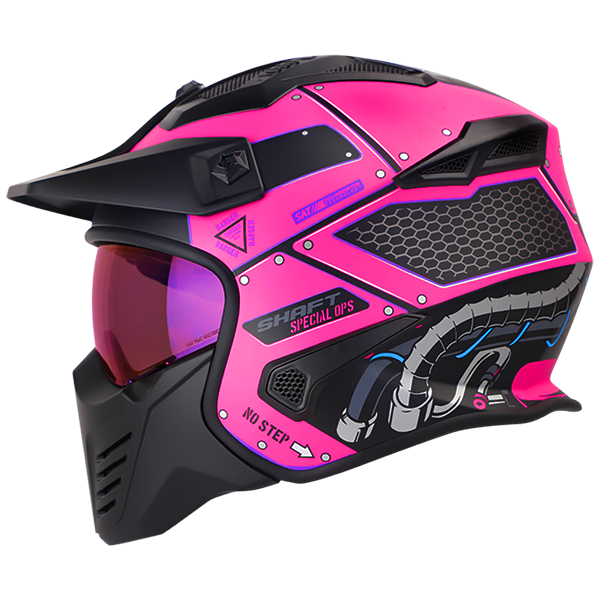 Casco Abierto SHAFT 225_IR MR/UNDERCOVER