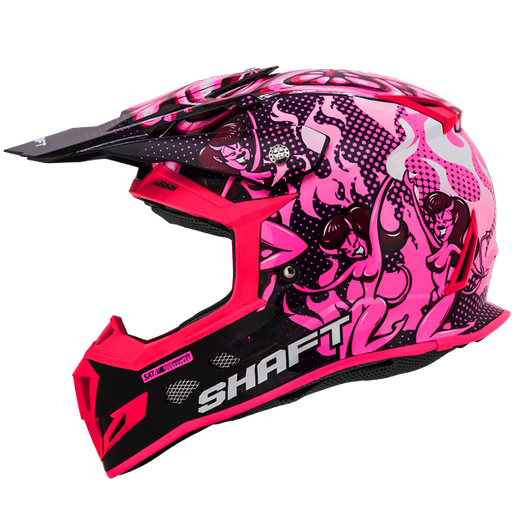 Casco Cross SHAFT MX33/GODHEAD