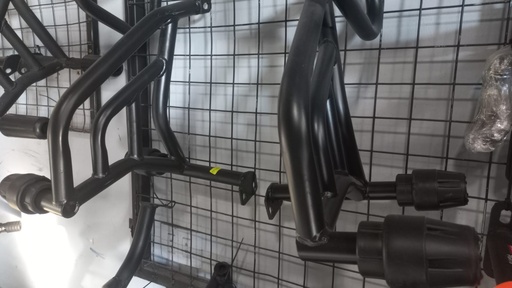 [RF1014] SLIDER 2 TOPES HONDA/CB 125F/NEGRO-NEGRO