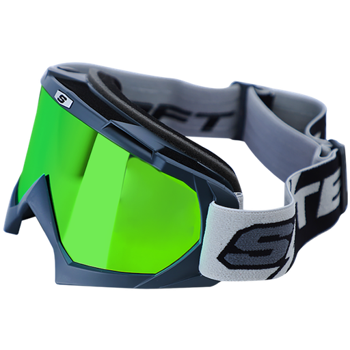 [RF1601] Gafas Cross SHAFT_IR VD/gris mate-gris 