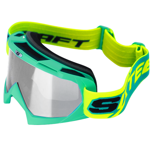 [RF1606] Gafas Cross SHAFT_IR SL/amarillo neón