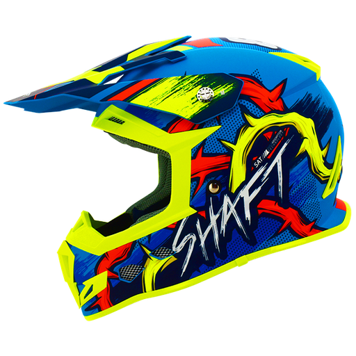 Casco Cross SHAFT MX33/BROKEN