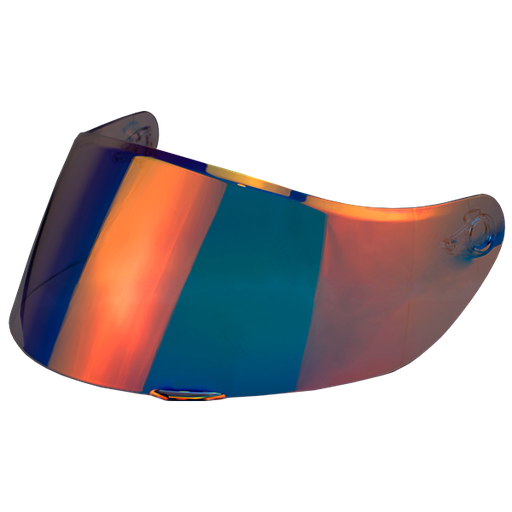 [RF1765] Visor INDUMA 3170/Iridium Rojo RV/Base Transparente