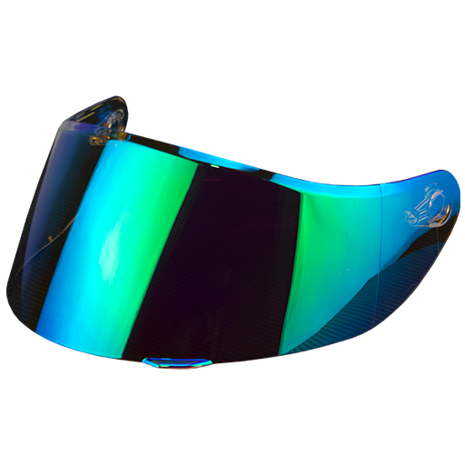 [RF1768] Visor INDUMA 3170/Iridium Verde RV/Base Transparente