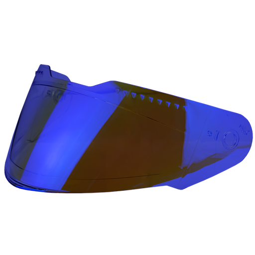 [RF1772] Visor INDUMA 7100/Iridium Azul RV/Base Transparente