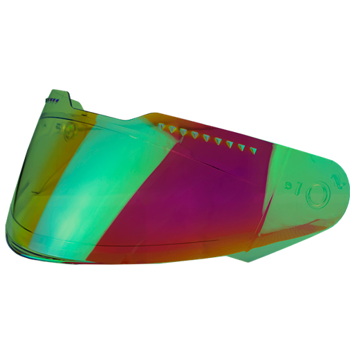 [RF1774] Visor INDUMA 7100/Iridium Verde RV/Base Transparente